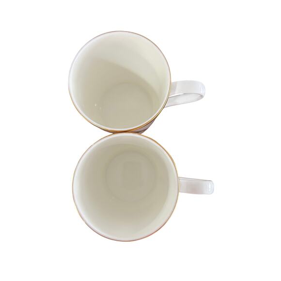 Mikasa Christmas Cheer Bone China Tea Cup Discontinued - set of two! - Picture 4 of 6
